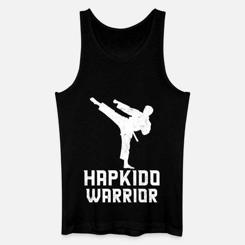 Hapkido Warrior - Männer Bio Tank Top - Schwarz