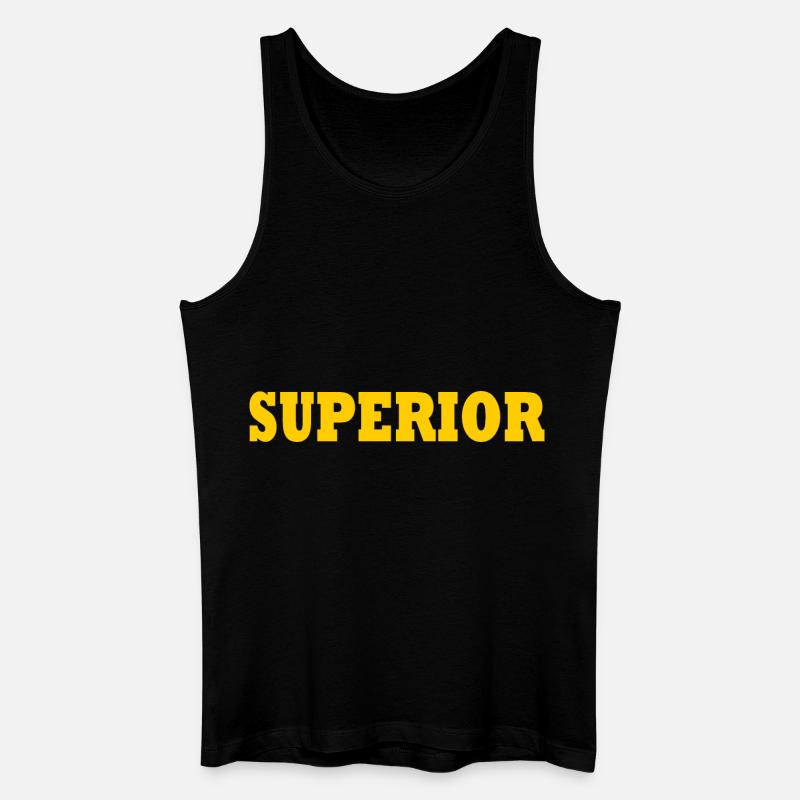 Superior - Männer Bio Tank Top - Schwarz