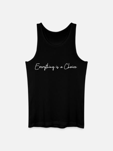 Everything is a choice - Débardeur bio Homme - noir