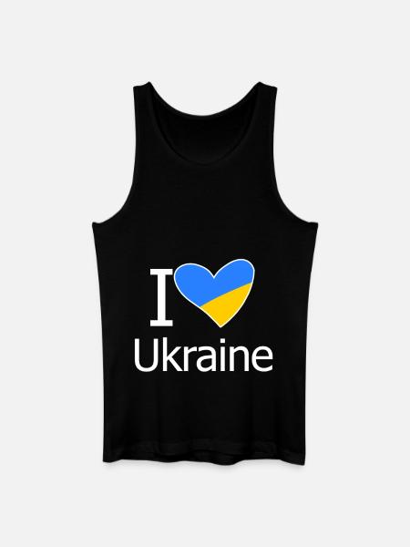Ukraine - Men’s Organic Tank Top - black