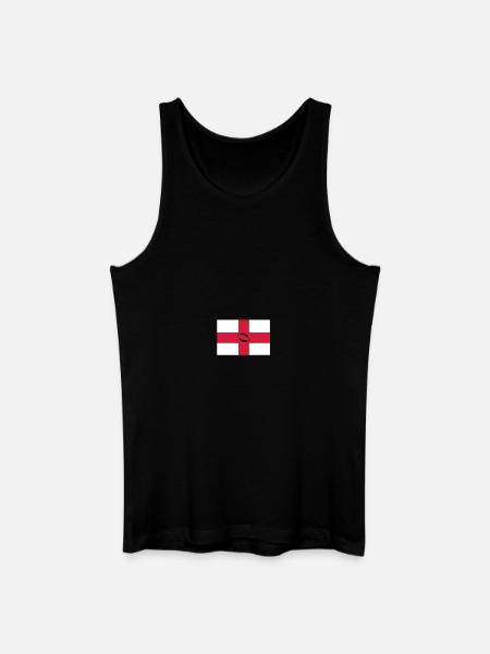 l'angleterre de rugby - Débardeur bio Homme - noir