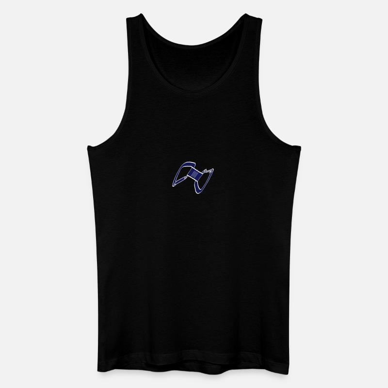Expressset EXE Klettern 2 - Männer Bio Tank Top - Schwarz