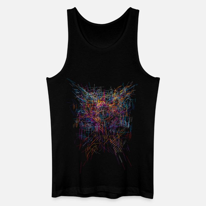 Sci-Fi Horror Design - Männer Bio Tank Top - Schwarz