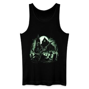 Musique Black Metal - Débardeur bio Homme - noir - Devant