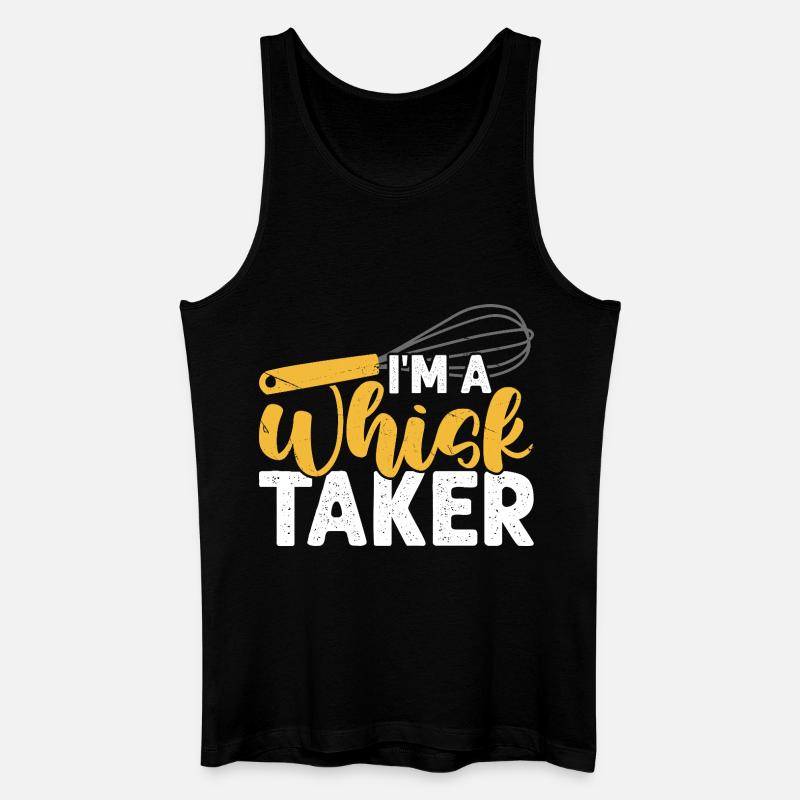 Backen Bäcker Bäckerei - Männer Bio Tank Top - Schwarz