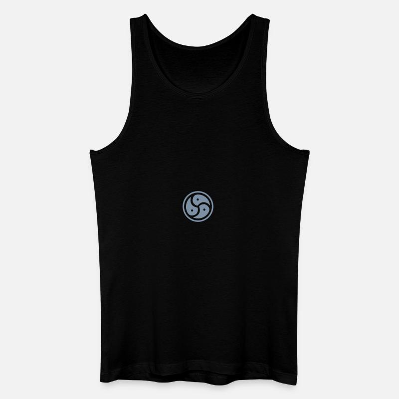 Triskele / Triskel - Männer Bio Tank Top - Schwarz