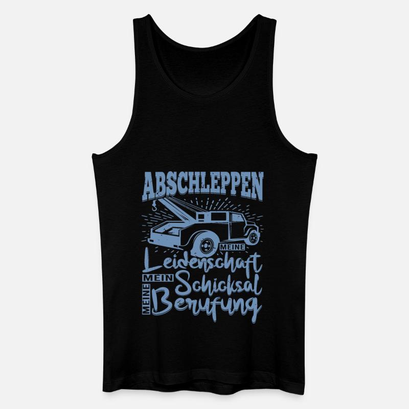 Abbschleppen Leidenschaft Schicksal - Männer Bio Tank Top - Schwarz