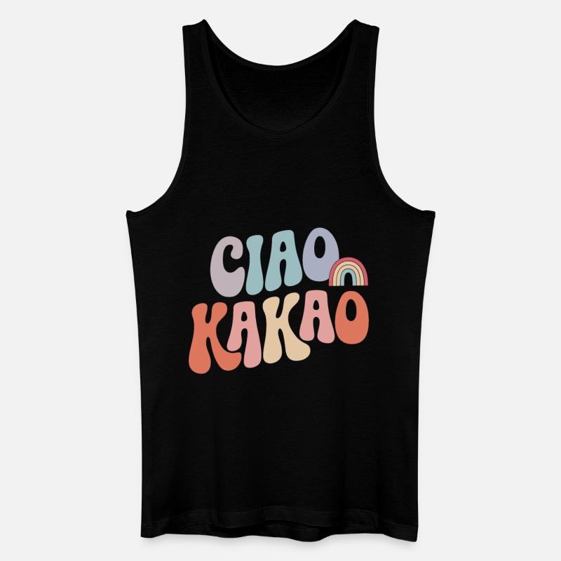 Ciao Kakao - Männer Bio Tank Top - Schwarz