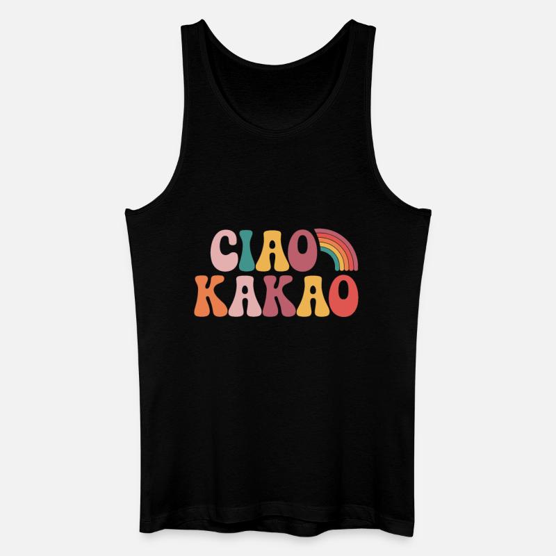 Ciao Kakao - Männer Bio Tank Top - Schwarz