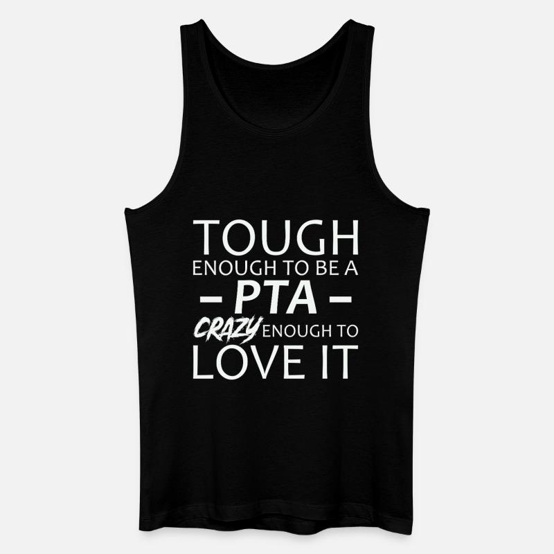 PTA Crazy Apotheke - Männer Bio Tank Top - Schwarz