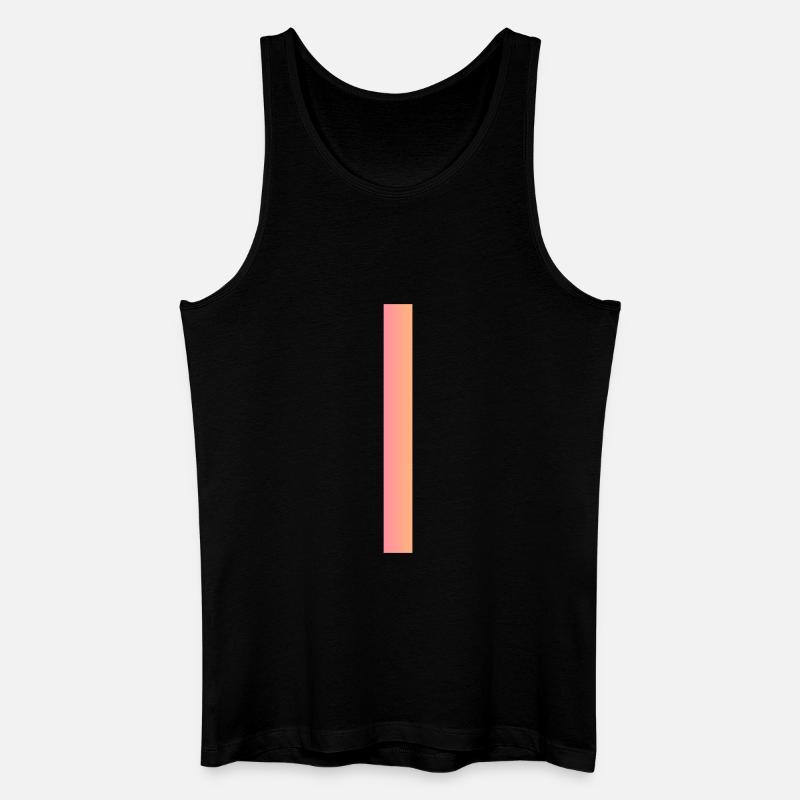 I - Männer Bio Tank Top - Schwarz