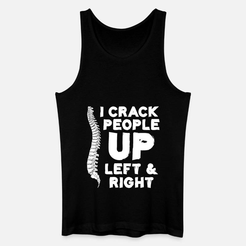 Osteopathen Geschenke - Männer Bio Tank Top - Schwarz