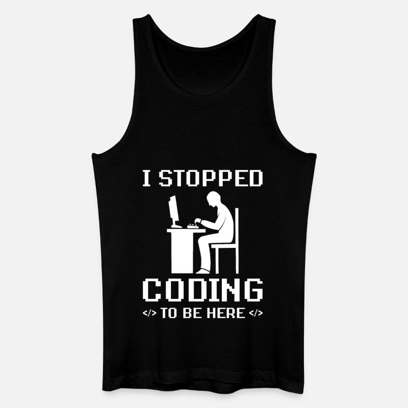Programmer gift - Men’s Organic Tank Top - black