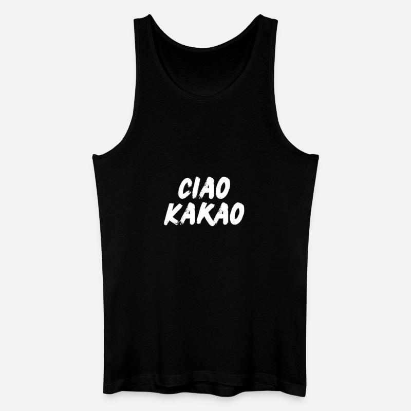 Ciao Kakao - Männer Bio Tank Top - Schwarz