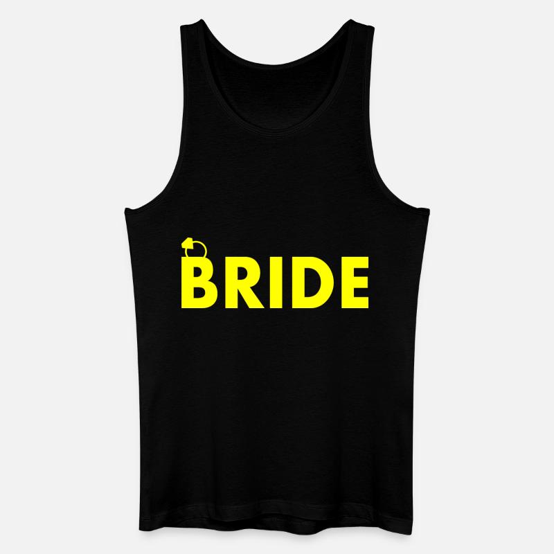 Bride - Männer Bio Tank Top - Schwarz