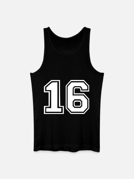 16 - Men’s Organic Tank Top - black