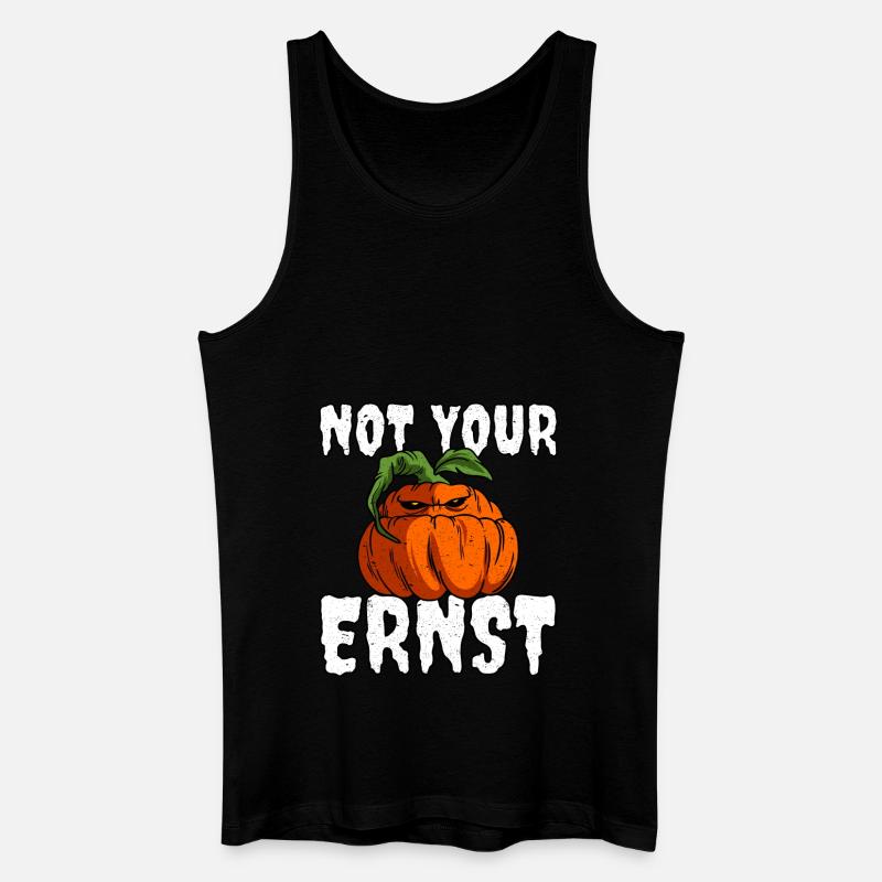 Not Your Ernst - Männer Bio Tank Top - Schwarz