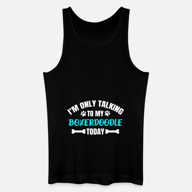 Boxerdoodle - Men’s Organic Tank Top - black