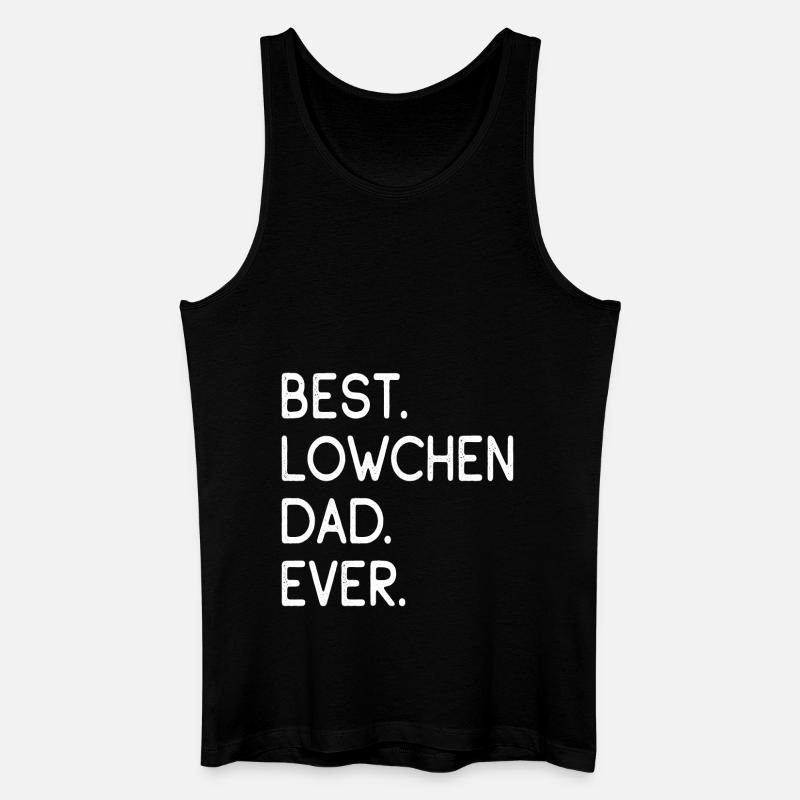 Lowchen - Männer Bio Tank Top - Schwarz