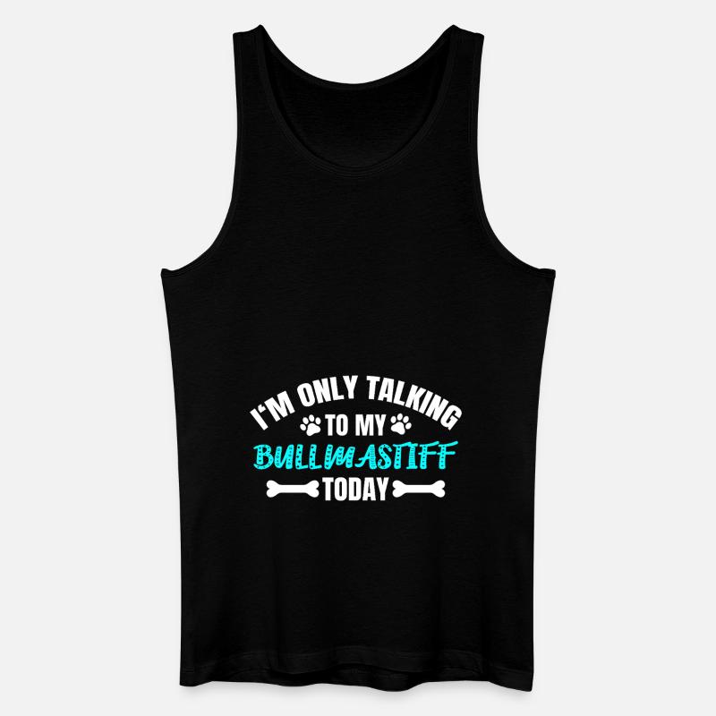 Bullmastiff - Männer Bio Tank Top - Schwarz