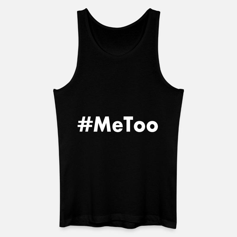 Metoo - Männer Bio Tank Top - Schwarz
