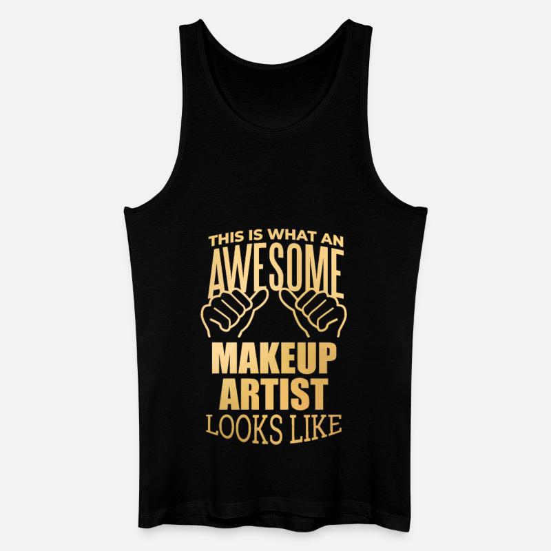 Schminke - Männer Bio Tank Top - Schwarz