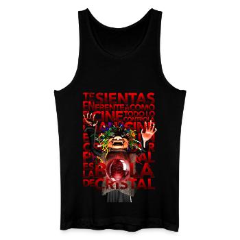 The Witch Breakdown - Lyrics - Männer Bio Tank Top - Schwarz - Vorne