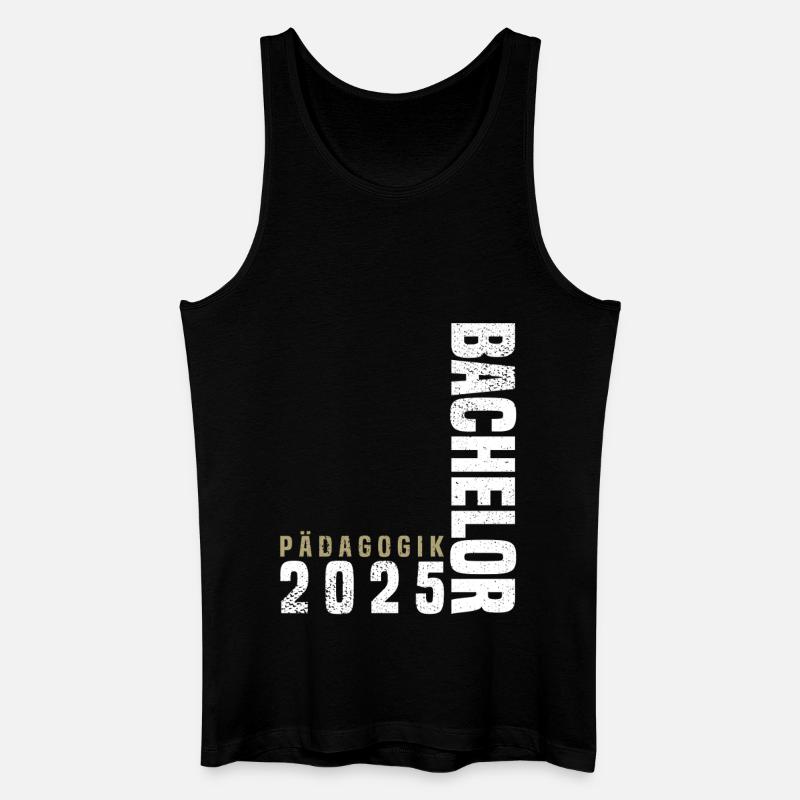 Bachelor Pädagogik - Männer Bio Tank Top - Schwarz