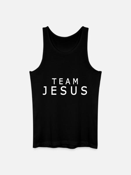 Team jesus - Débardeur bio Homme - noir