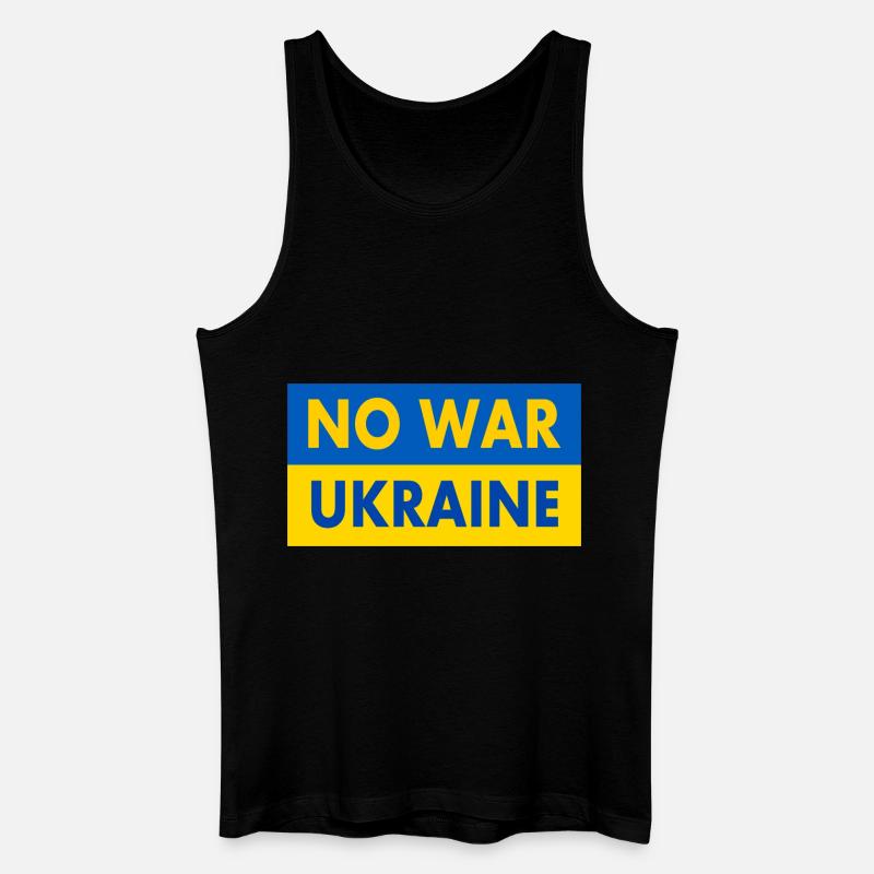 No war - Männer Bio Tank Top - Schwarz