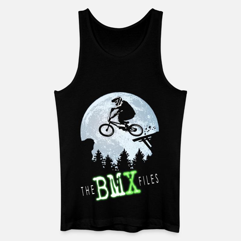 BMX files - Männer Bio Tank Top - Schwarz