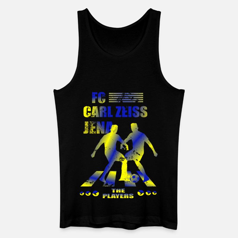 FC Carl Zeiss Jena - Männer Bio Tank Top - Schwarz