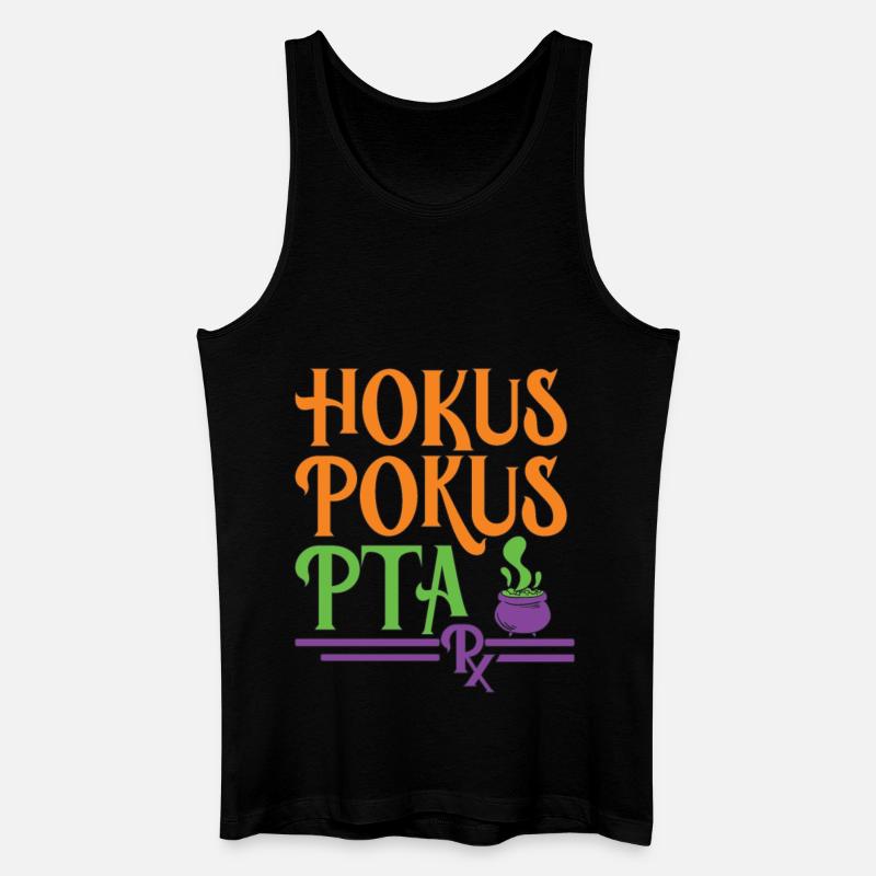 PTA Halloween - Männer Bio Tank Top - Schwarz