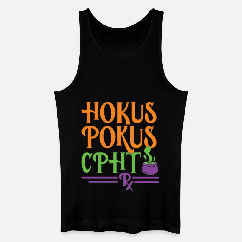 CPHT Halloween - Männer Bio Tank Top - Schwarz