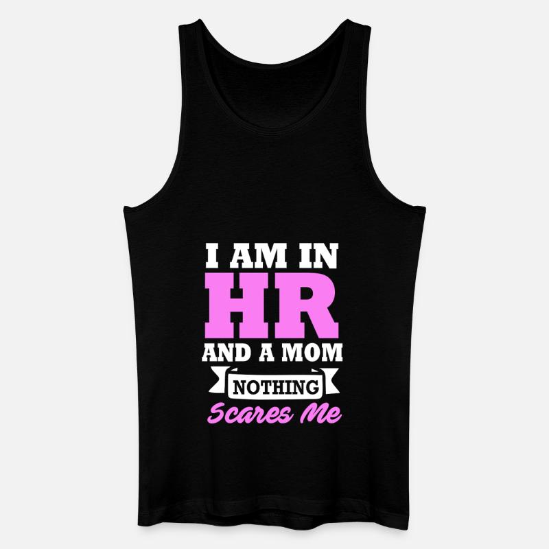 HR Manager - Männer Bio Tank Top - Schwarz
