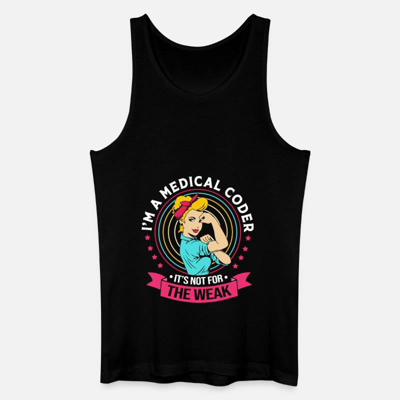Programmierer Medizin - Männer Bio Tank Top - Schwarz