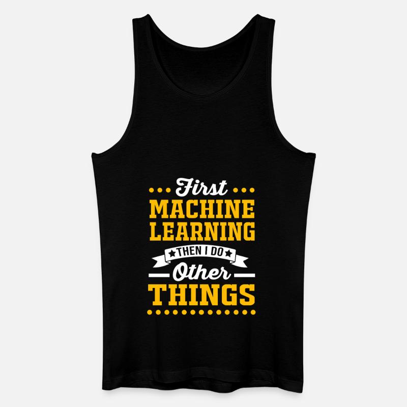 Programmer Coder GPT - Men’s Organic Tank Top - black