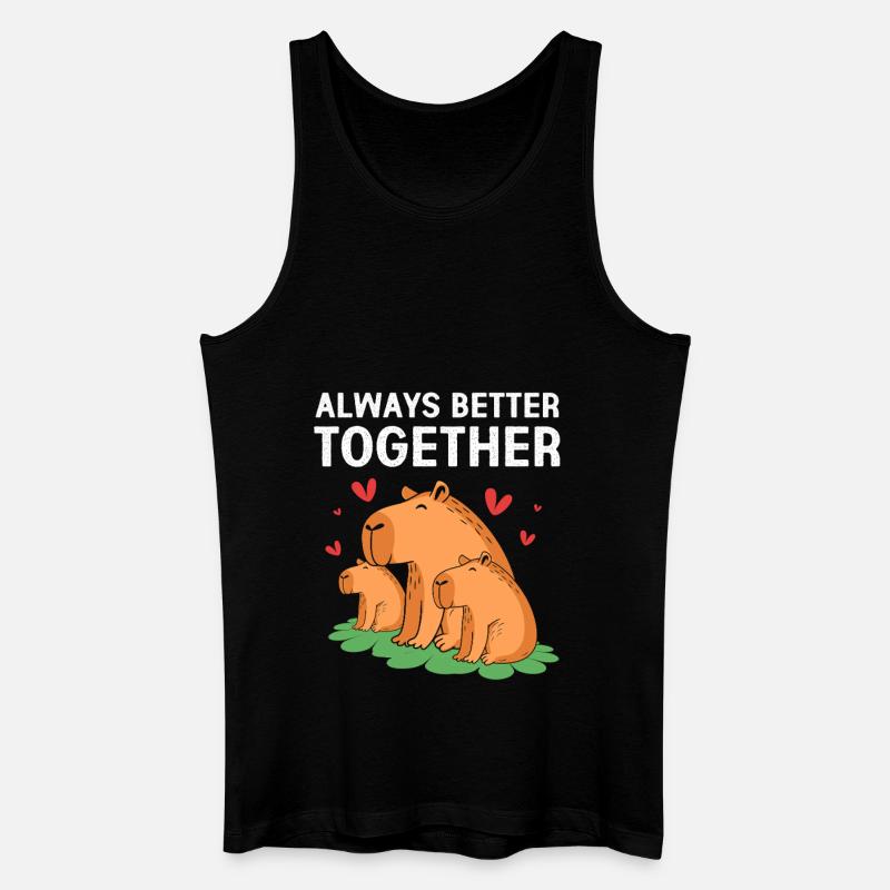 Capybara Capibara - Men’s Organic Tank Top - black