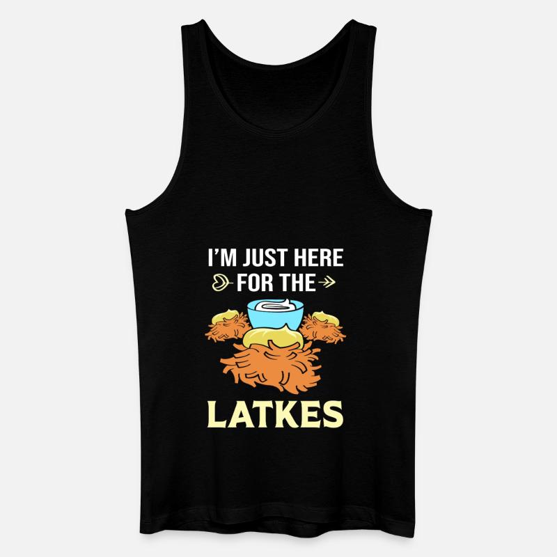 Hanoukka Hanoukka Hanoukka - Débardeur bio Homme - noir