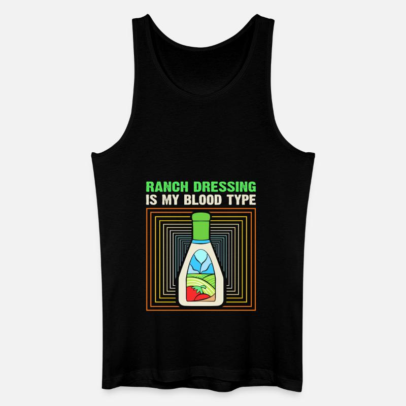 Dressing - Männer Bio Tank Top - Schwarz