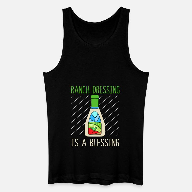 Dressing - Männer Bio Tank Top - Schwarz