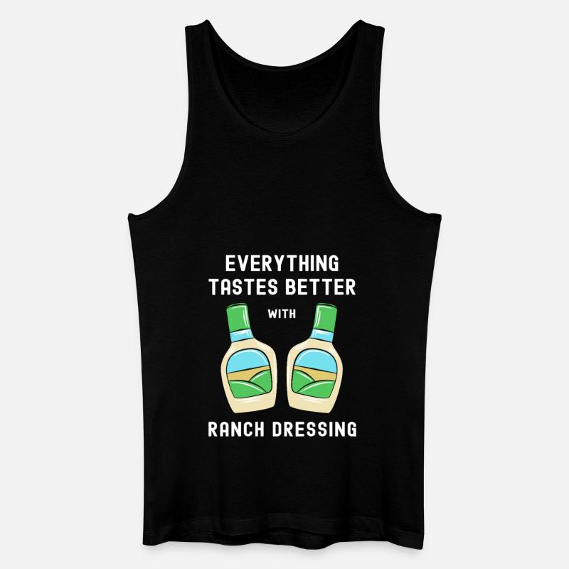 Dressing - Männer Bio Tank Top - Schwarz