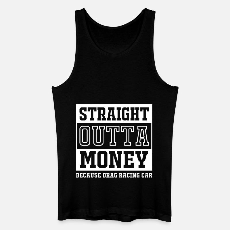 Drag Race - Männer Bio Tank Top - Schwarz