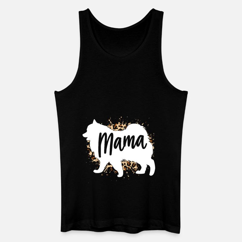 Samojede - Männer Bio Tank Top - Schwarz