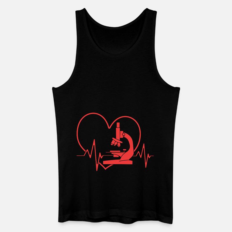 Structural formula molecule - Men’s Organic Tank Top - black