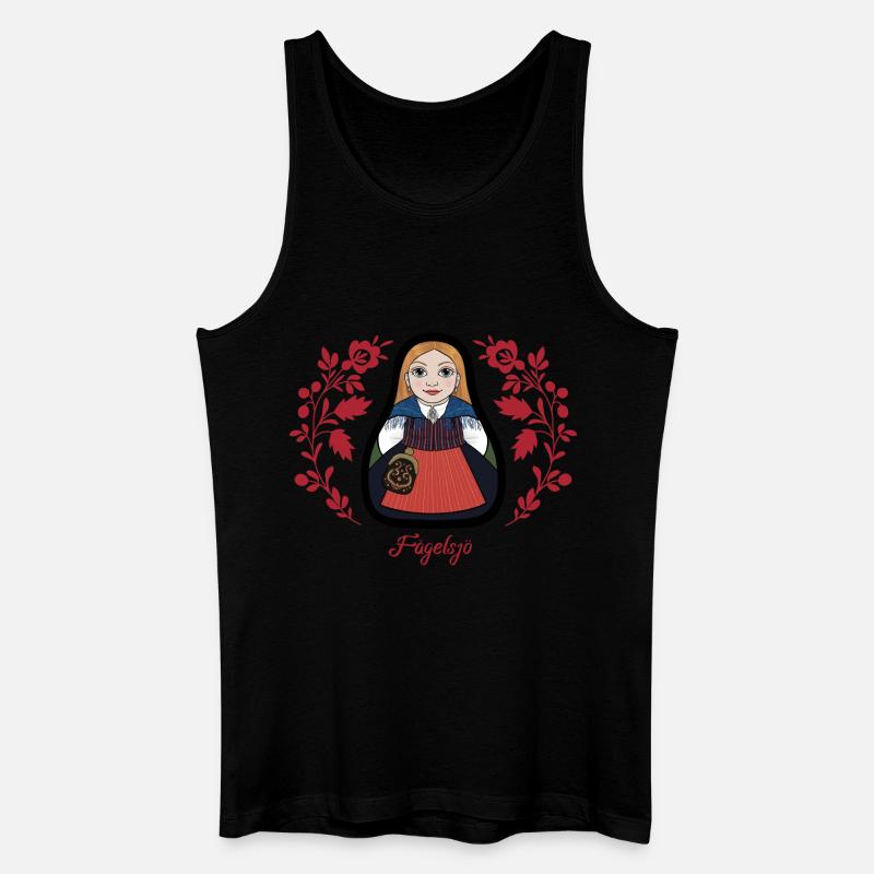 Bird Lake Stints - Männer Bio Tank Top - Schwarz