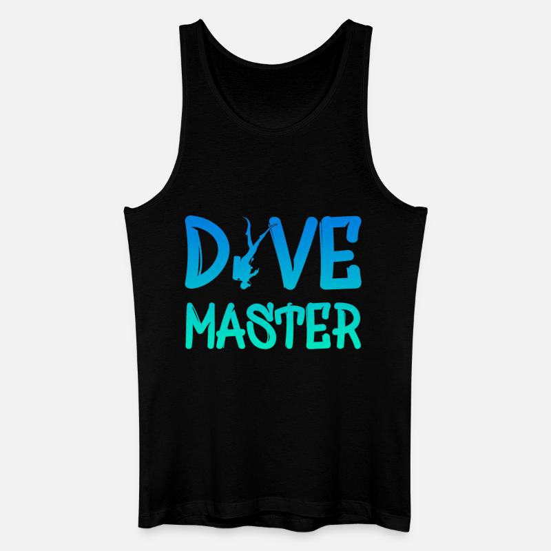 Dive Master - Männer Bio Tank Top - Schwarz