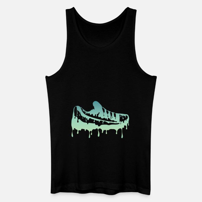 Bunte Schuhe - Männer Bio Tank Top - Schwarz