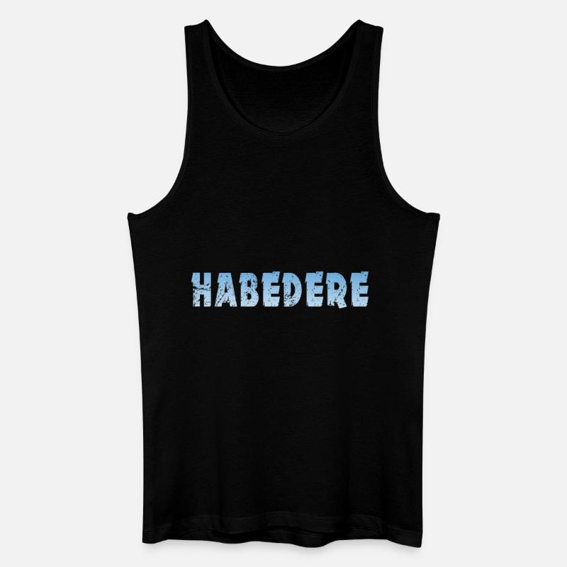 Habedere - Männer Bio Tank Top - Schwarz