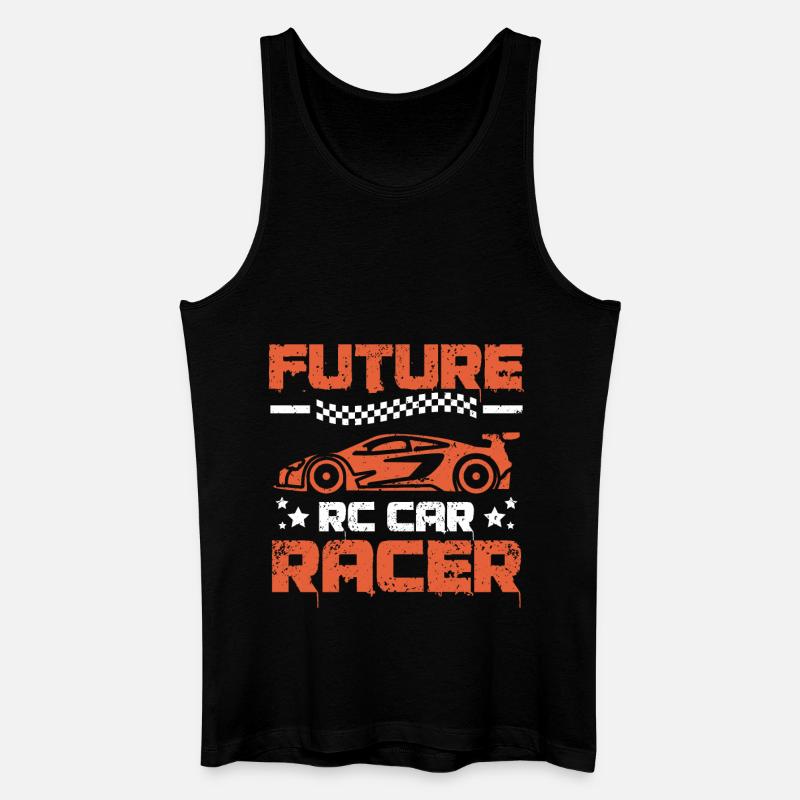 Future Rc car racer - Männer Bio Tank Top - Schwarz